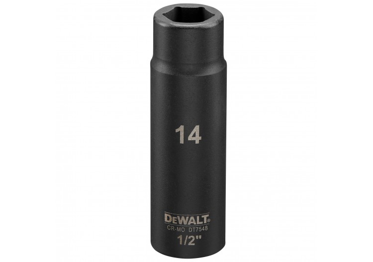 Douilles Impact diamètre 14 mm 1/2" - DT7548-QZ - Dewalt