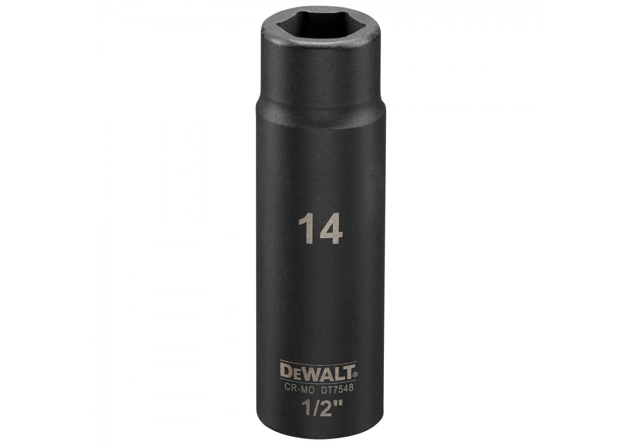 Douilles Impact diamètre 14 mm 1/2" - DT7548-QZ - Dewalt