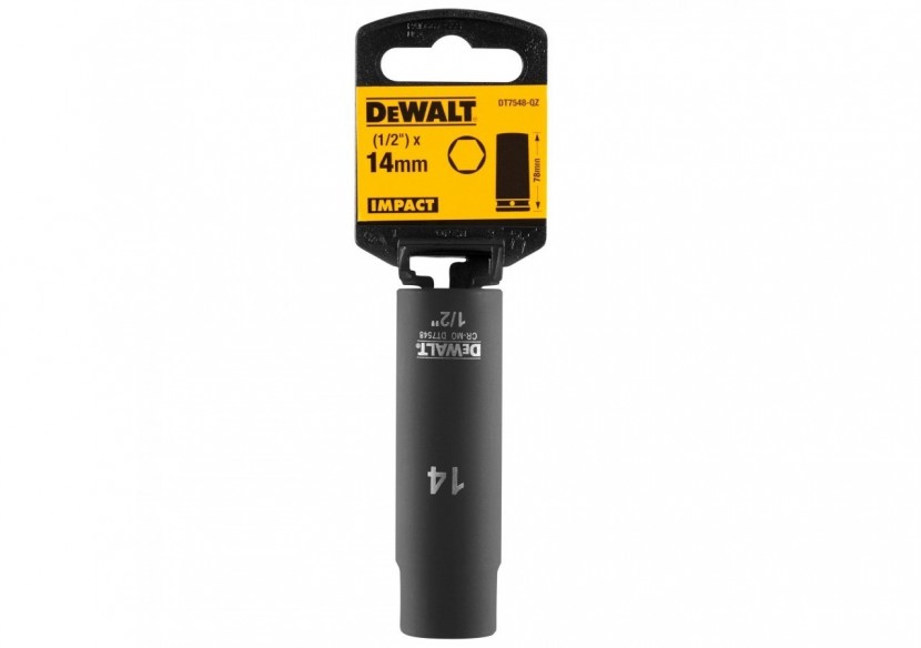 Douilles Impact diamètre 14 mm 1/2" - DT7548-QZ - Dewalt Douilles Impact diamètre 14 mm 1/2" - DT7548-QZ - Dewalt