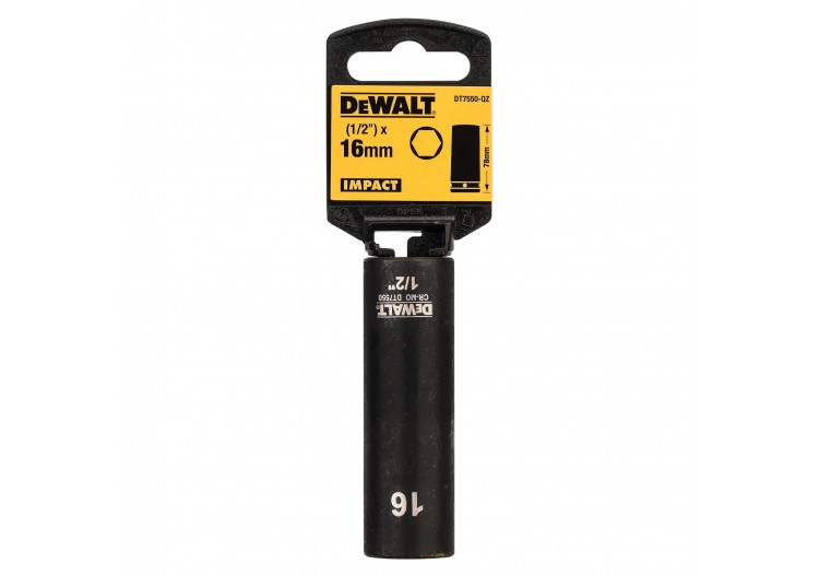Douilles Impact Diamètre 16 mm 1/2" - DT7550-QZ - Dewalt 2