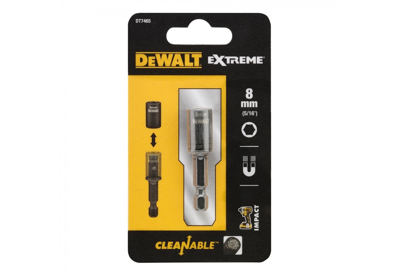 8mm Impact Ready Cleanable Nut Driver - DT7465-QZ - Dewalt