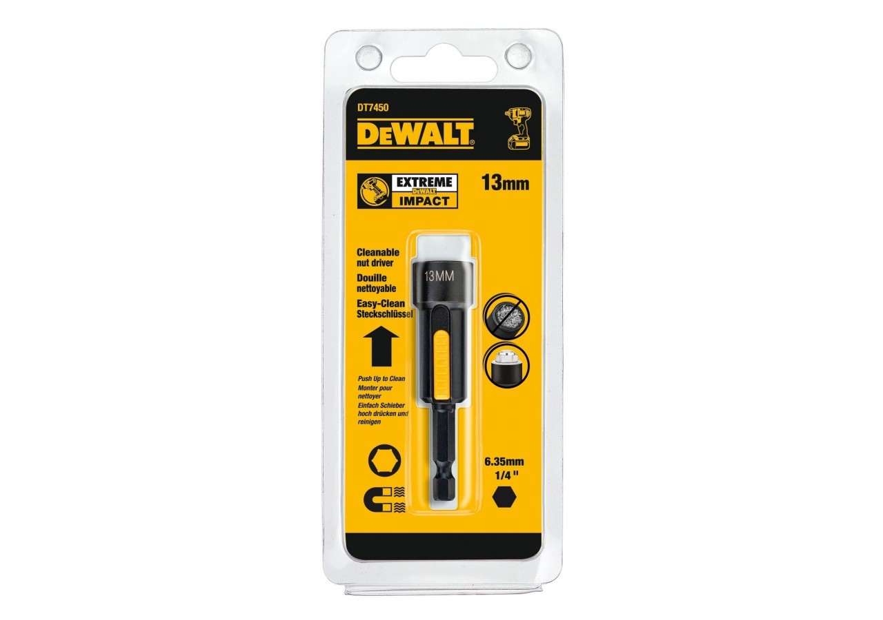 Porte-embout nettoyable Extreme Impact 13mm - DT7450-QZ - Dewalt