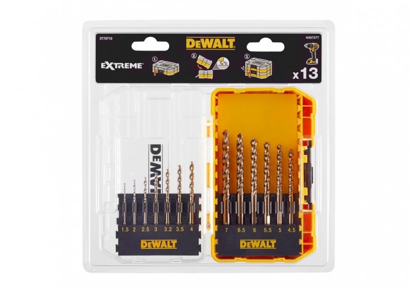 Petit coffret TOUGHCASE 13 pièces - DT70710-QZ - Dewalt