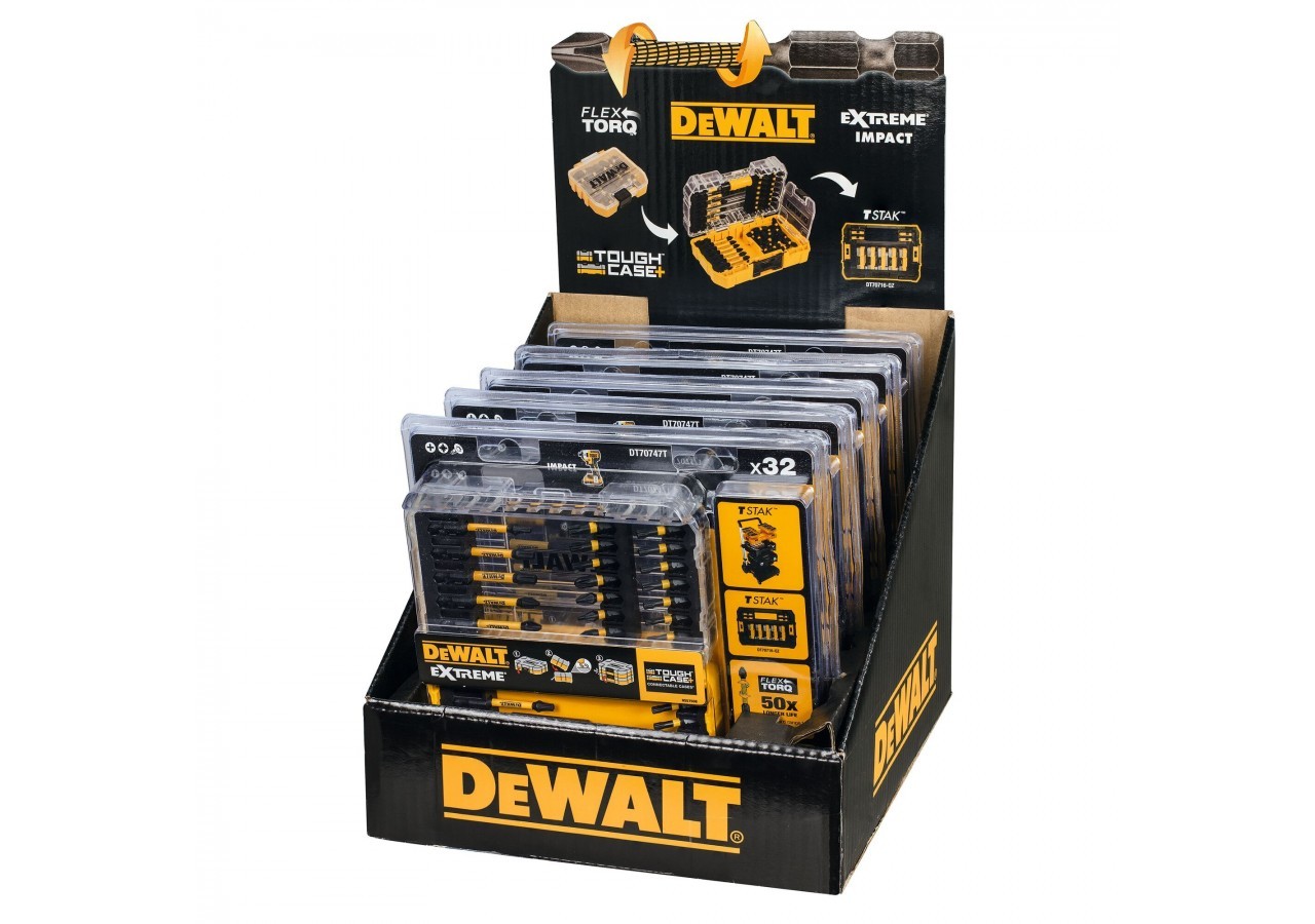 Petit coffret TOUGHCASE 32 pièces - DT70747T-QZ - Dewalt