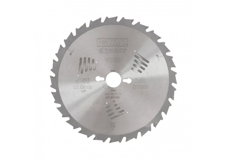 Lame de scie radiale 250x30,4mm, 24 dents - DT4301-QZ - Dewalt