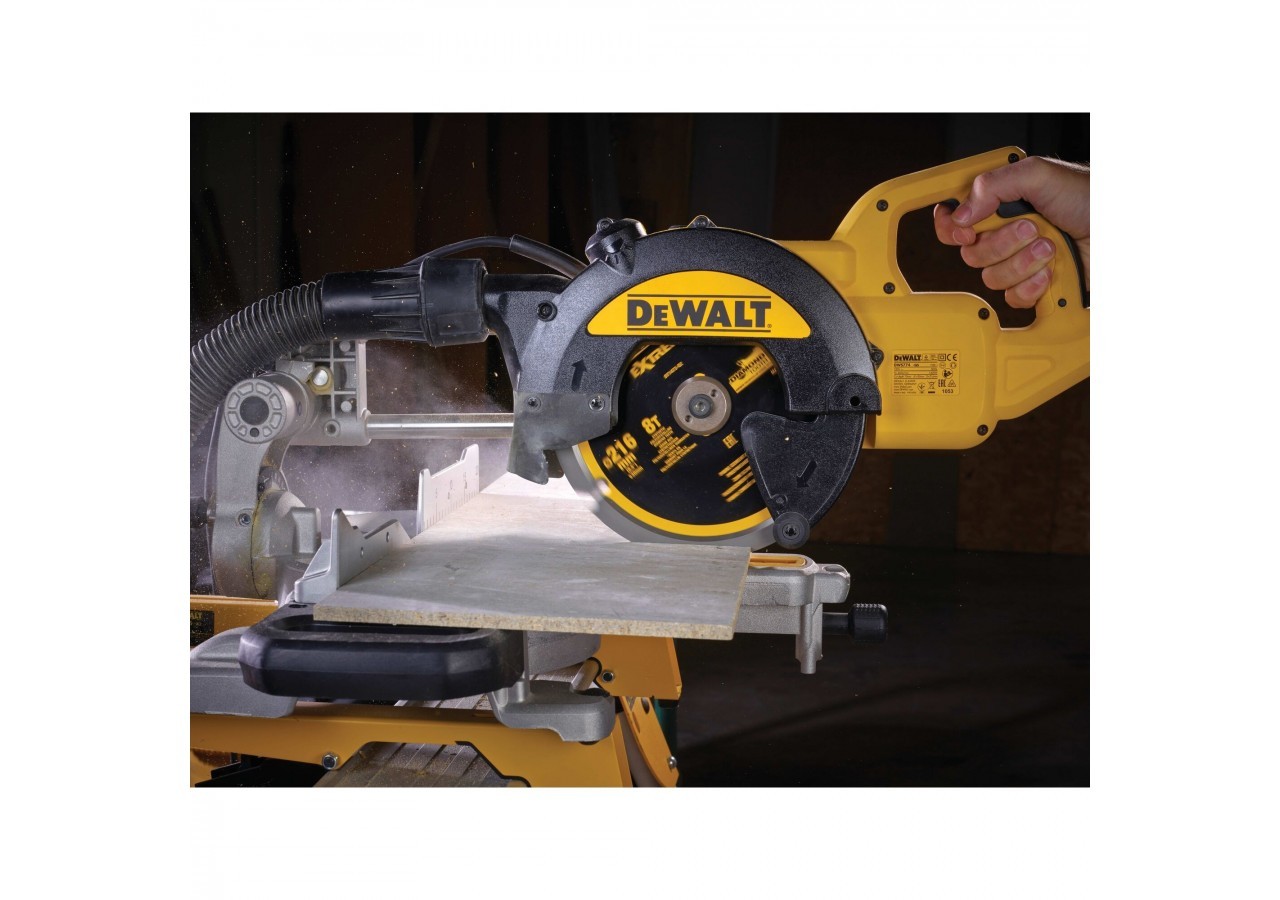 Lame de scie circulaire denture diamant, 216x30mm, 8 dents - DT1473-QZ - Dewalt