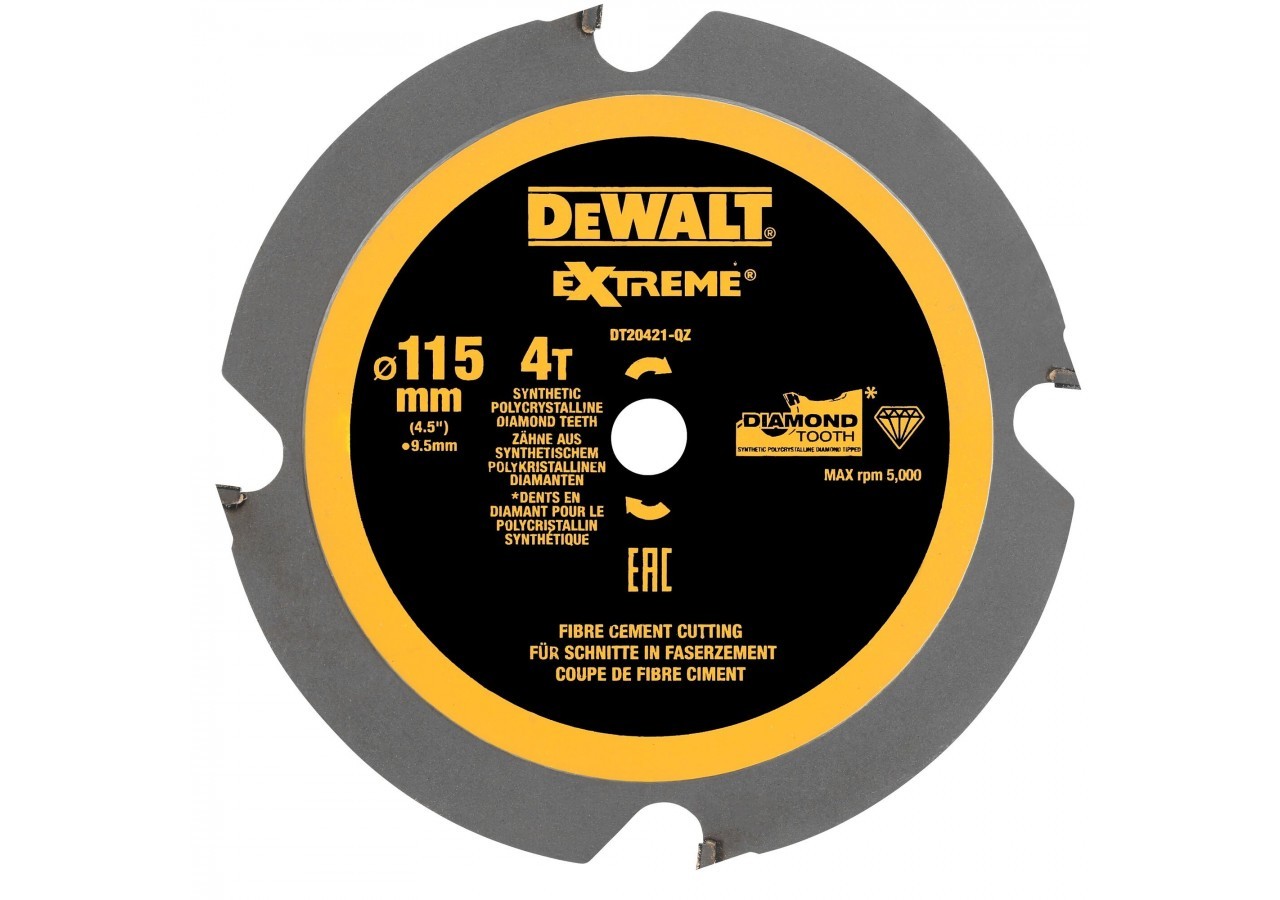 115mm 4T MULTI MATERIAL CIRC SAW BLADE - DT20421-QZ - Dewalt