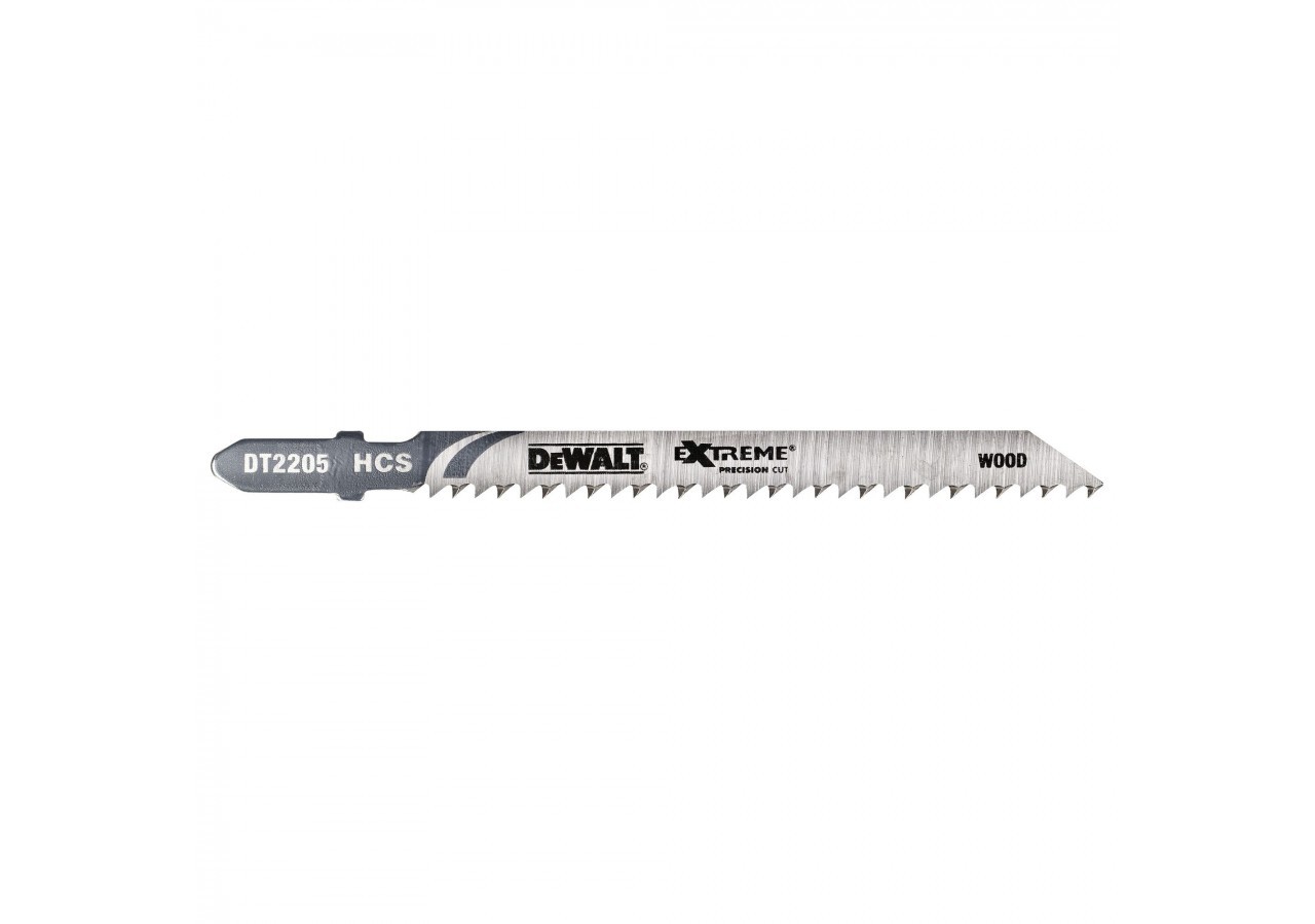 Lame De Scie Sauteuse Xpc À Denture Rectifiée Hcs Profondeur De Coupe  inférieur à  30mm Attachet - DT2205-QZ - Dewalt