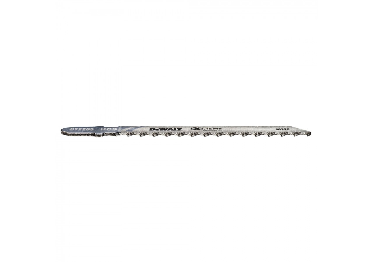 Lame De Scie Sauteuse Xpc À Denture Rectifiée Hcs Profondeur De Coupe  inférieur à  30mm Attachet - DT2205-QZ - Dewalt