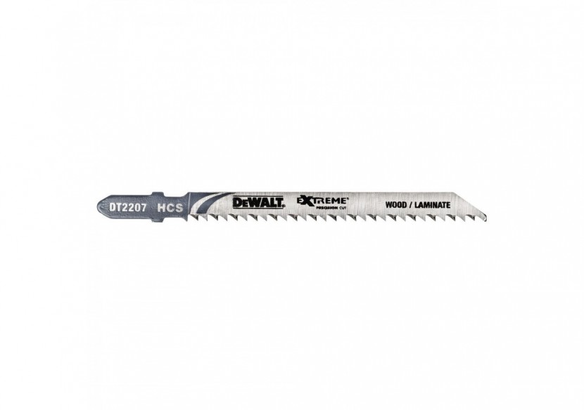 Lame de scie sauteuse XPC à denture inversée HCS Profondeur de coupe  inférieur à  40mm AttacheT - DT2207-QZ - Dewalt Lame de scie sauteuse XPC à denture inversée HCS Profondeur de coupe  inférieur à  40mm AttacheT - DT2207-QZ - Dewalt
