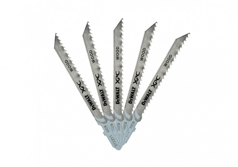 Lame de scie sauteuse XPC à denture fraisée HCS Profondeur de coupe inférieur à  60mm AttacheT - DT2211-QZ - Dewalt Lame de scie sauteuse XPC à denture fraisée HCS Profondeur de coupe inférieur à  60mm AttacheT - DT2211-QZ - Dewalt