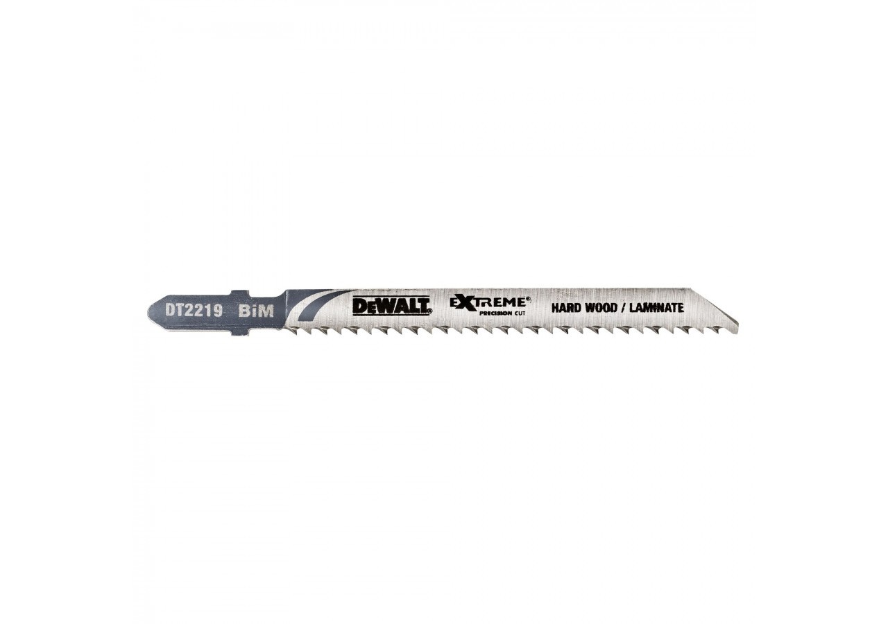 Lame de scie sauteuse XPC à denture inversée BIM Profondeur de coupe inférieur à  40mm AttacheT - DT2219-QZ - Dewalt