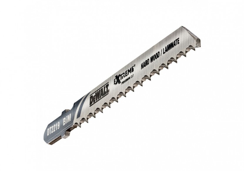 Lame de scie sauteuse XPC à denture inversée BIM Profondeur de coupe inférieur à  40mm AttacheT - DT2219-QZ - Dewalt Lame de scie sauteuse XPC à denture inversée BIM Profondeur de coupe inférieur à  40mm AttacheT - DT2219-QZ - Dewalt