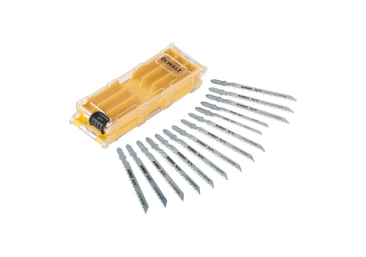 Coffret plastique de 10 lames XPC HCS BIM pour bois - DT2298-QZ - Dewalt