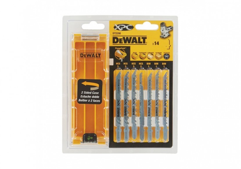 Coffret plastique de 10 lames XPC HCS BIM pour bois - DT2298-QZ - Dewalt Coffret plastique de 10 lames XPC HCS BIM pour bois - DT2298-QZ - Dewalt