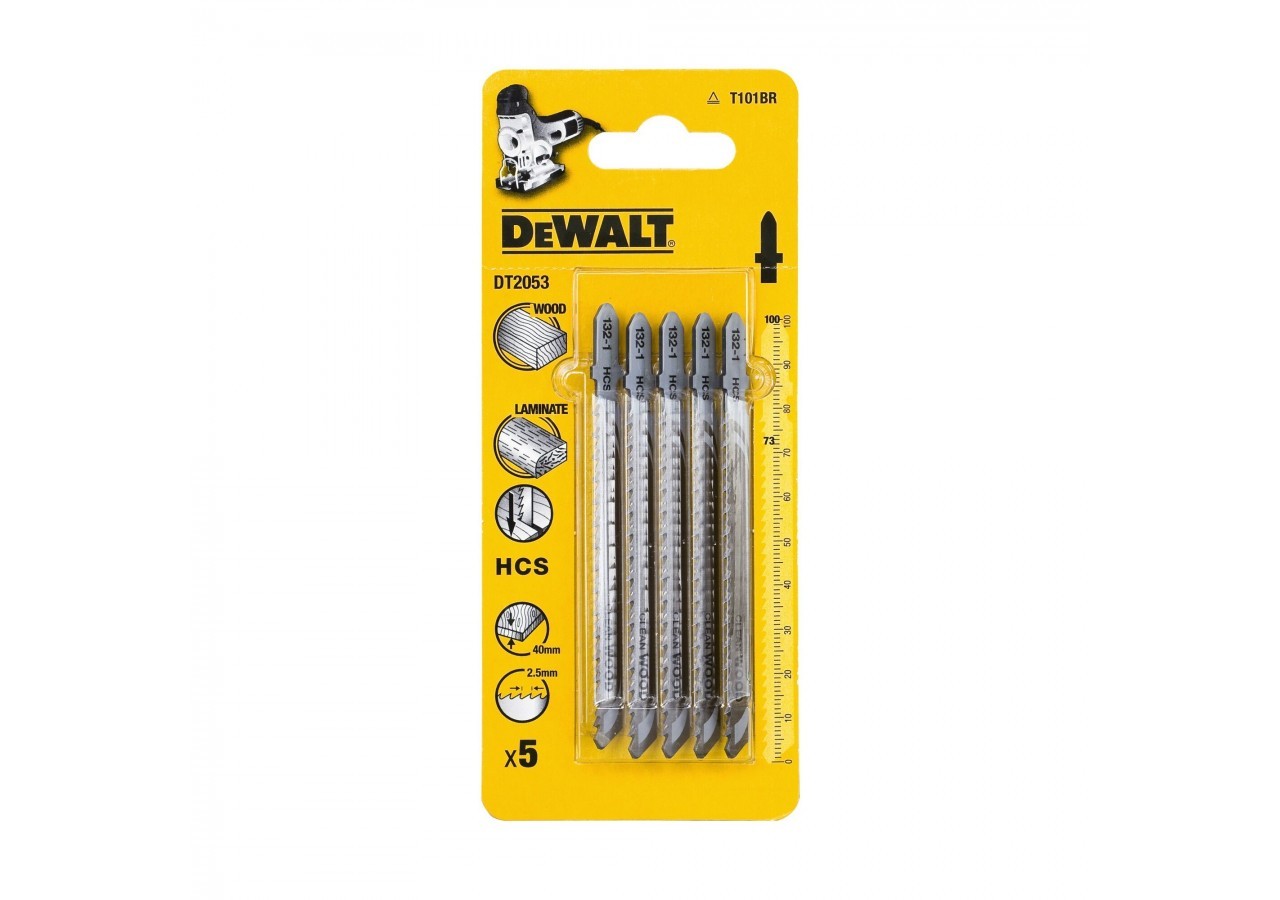 Lame De Scie Sauteuse Bois Hcs Profondeur De Coupe inférieur à  40mm Attachet - DT2053-QZ - Dewalt