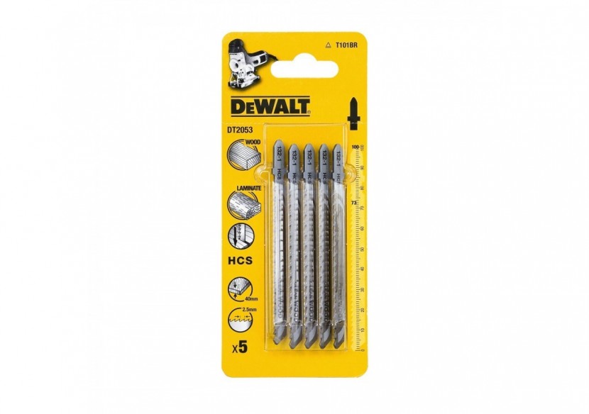 Lame De Scie Sauteuse Bois Hcs Profondeur De Coupe inférieur à  40mm Attachet - DT2053-QZ - Dewalt Lame De Scie Sauteuse Bois Hcs Profondeur De Coupe inférieur à  40mm Attachet - DT2053-QZ - Dewalt