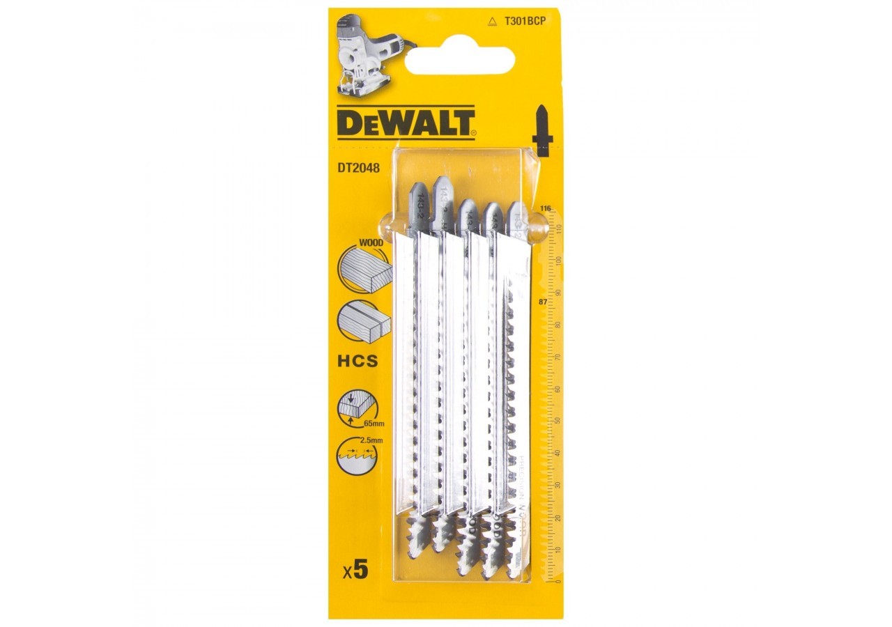 Lame De Scie Sauteuse Bois Hcs Profondeur De Coupe inférieur à  65mm Attachet - DT2048-QZ - Dewalt