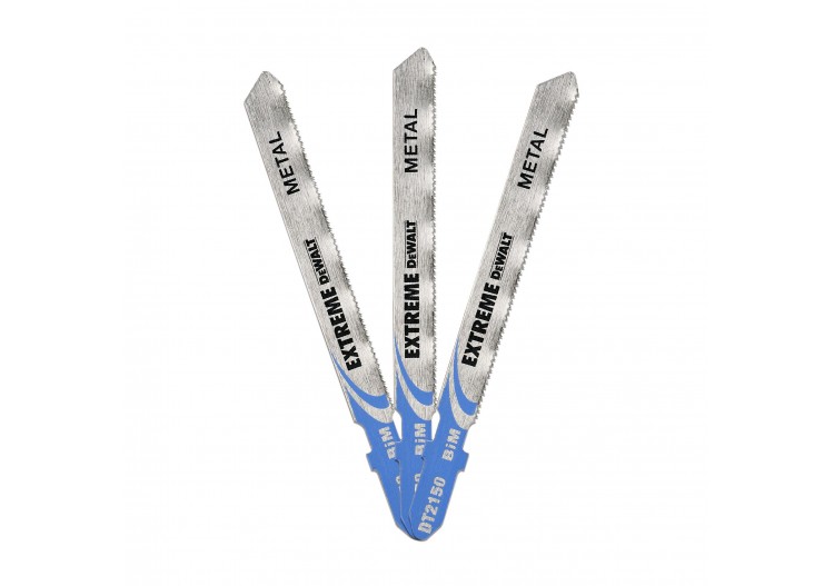 Lame De Scie Sauteuse Métal, Alu Et Cuivre Bim Profondeur De Coupe inférieur à 3mm Attache En T - DT2150-QZ - Dewalt