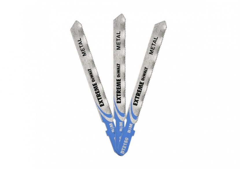 Lame De Scie Sauteuse Métal, Alu Et Cuivre Bim Profondeur De Coupe inférieur à 3mm Attache En T - DT2150-QZ - Dewalt Lame De Scie Sauteuse Métal, Alu Et Cuivre Bim Profondeur De Coupe inférieur à 3mm Attache En T - DT2150-QZ - Dewalt