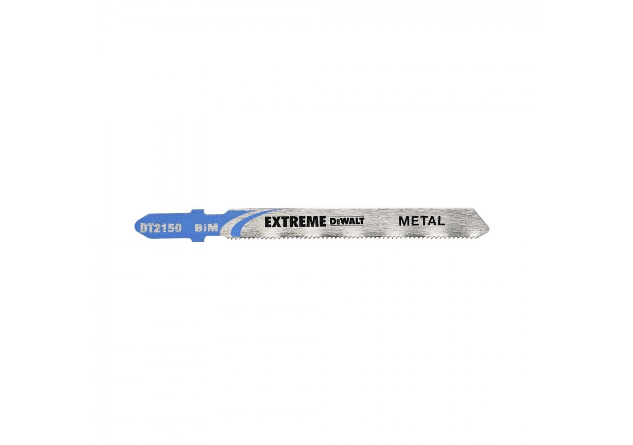 Lame De Scie Sauteuse Métal, Alu Et Cuivre Bim Profondeur De Coupe inférieur à 3mm Attache En T - DT2150-QZ - Dewalt