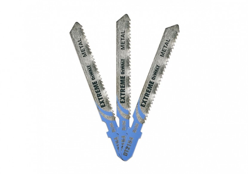 Lame De Scie Sauteuse Métal, Alu Et Cuivre Bim Profondeur De Coupe inférieur à 9mm Attache En T - DT2154-QZ - Dewalt Lame De Scie Sauteuse Métal, Alu Et Cuivre Bim Profondeur De Coupe inférieur à 9mm Attache En T - DT2154-QZ - Dewalt