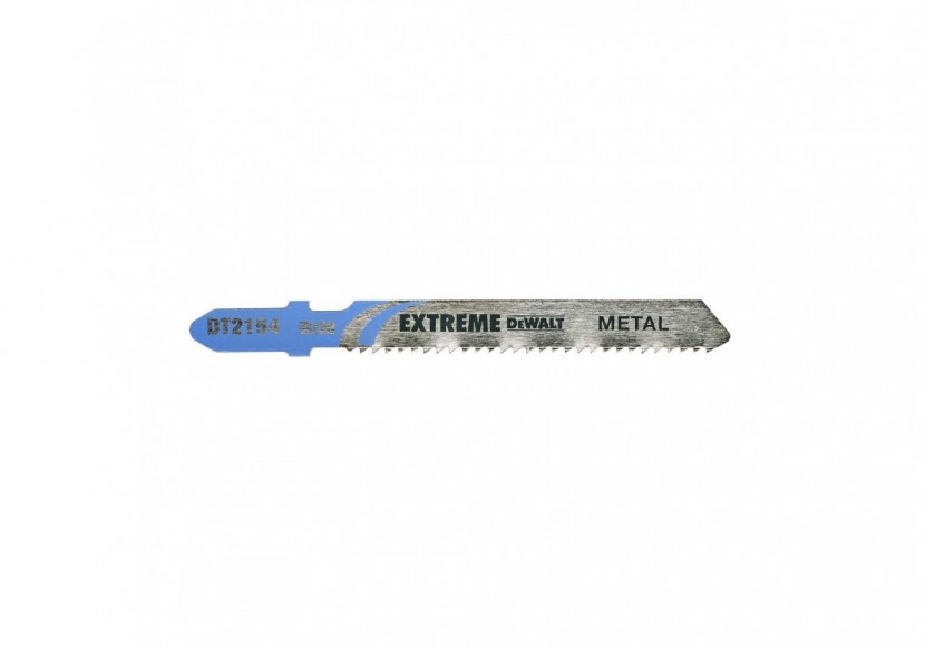 Lame De Scie Sauteuse Métal, Alu Et Cuivre Bim Profondeur De Coupe inférieur à 9mm Attache En T - DT2154-QZ - Dewalt Lame De Scie Sauteuse Métal, Alu Et Cuivre Bim Profondeur De Coupe inférieur à 9mm Attache En T - DT2154-QZ - Dewalt