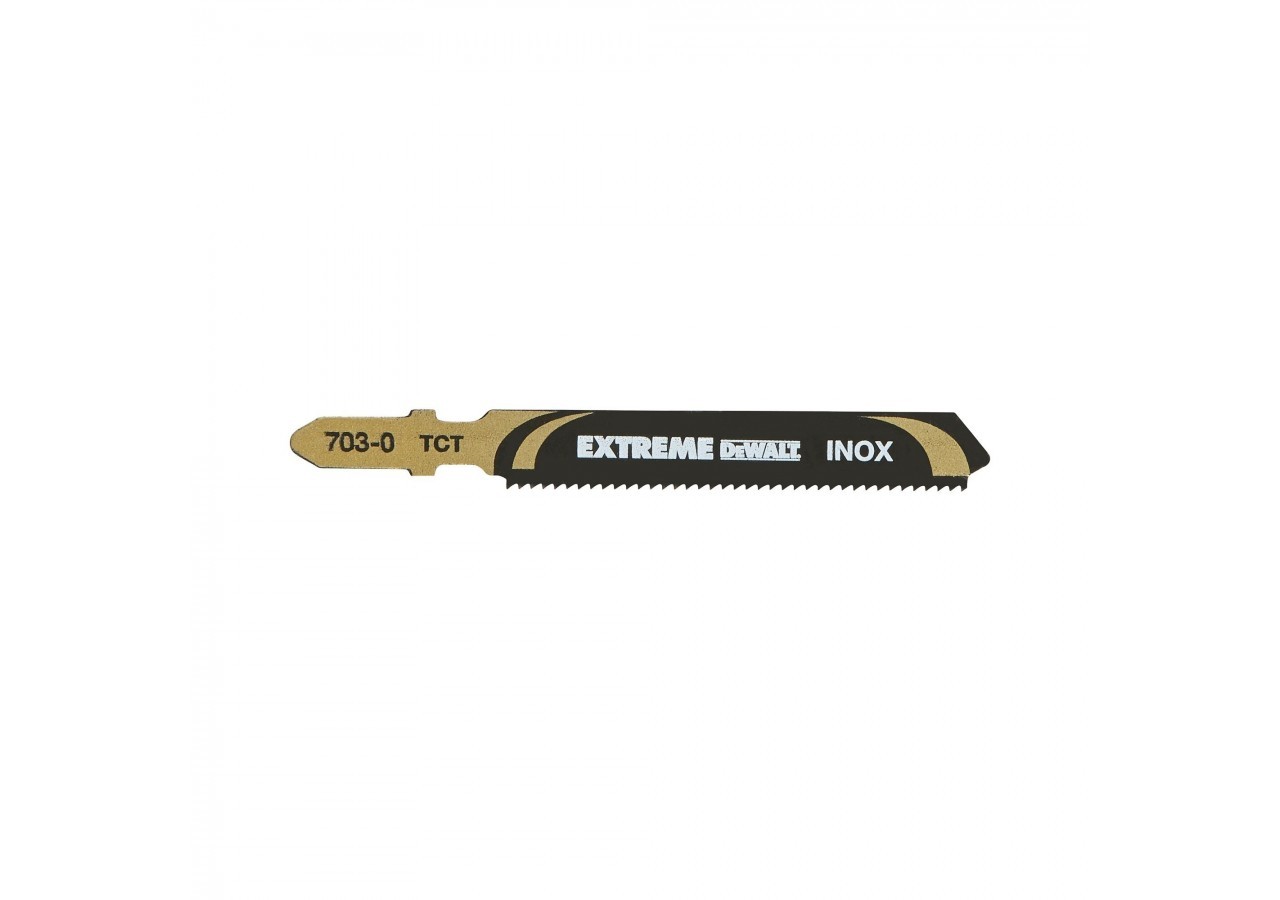 Lame Pour Scie Sauteuse Au Carbure De Tungstène Profondeur De Coupe inférieur à  5mm Attache En T - DT2055-QZ - Dewalt