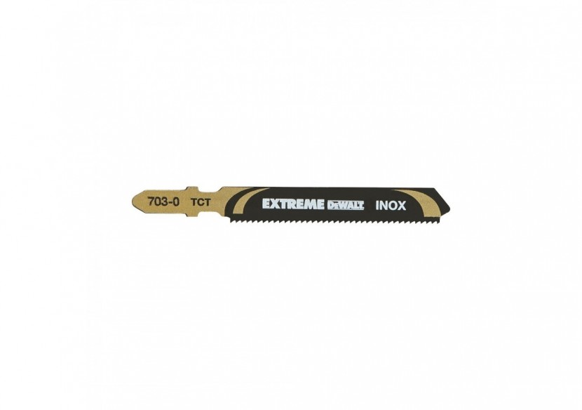Lame Pour Scie Sauteuse Au Carbure De Tungstène Profondeur De Coupe inférieur à  5mm Attache En T - DT2055-QZ - Dewalt Lame Pour Scie Sauteuse Au Carbure De Tungstène Profondeur De Coupe inférieur à  5mm Attache En T - DT2055-QZ - Dewalt