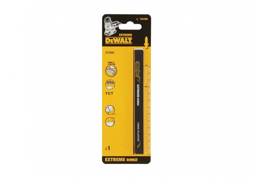 Lame Pour Scie Sauteuse Au Carbure De Tungstène Profondeur De Coupe  inférieur à  65mm Attache En T - DT2056-QZ - Dewalt Lame Pour Scie Sauteuse Au Carbure De Tungstène Profondeur De Coupe  inférieur à  65mm Attache En T - DT2056-QZ - Dewalt