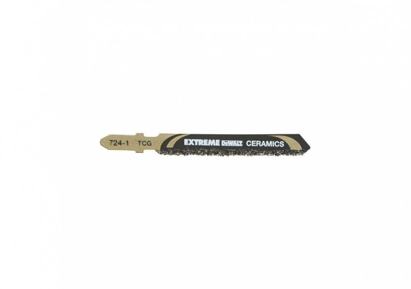 Lame pour scie sauteuse au Carbure de Tungstène Profondeur de coupe inférieur à  10mm Attache en T - DT2102-QZ - Dewalt Lame pour scie sauteuse au Carbure de Tungstène Profondeur de coupe inférieur à  10mm Attache en T - DT2102-QZ - Dewalt