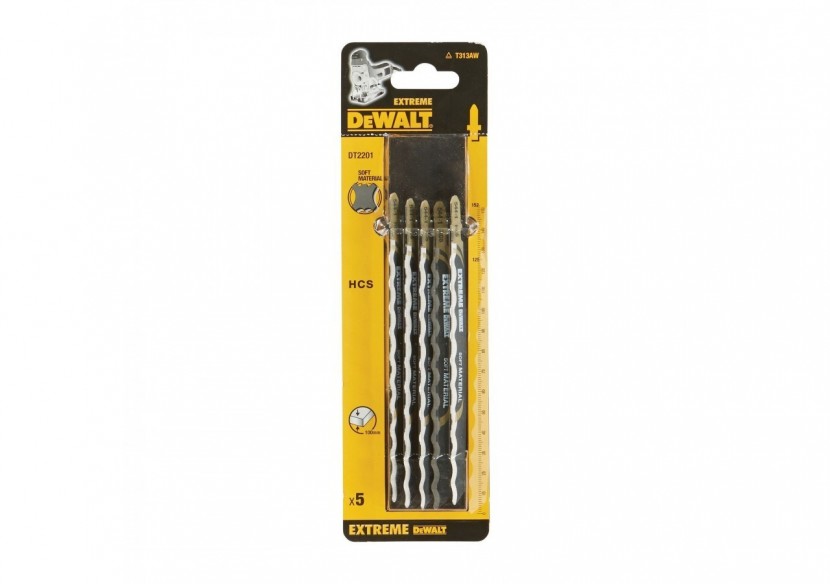 Lame Couteau Pour Scie Sauteuse Profondeur De Coupe inférieur à  100mm Attache En T - DT2201-QZ - Dewalt Lame Couteau Pour Scie Sauteuse Profondeur De Coupe inférieur à  100mm Attache En T - DT2201-QZ - Dewalt