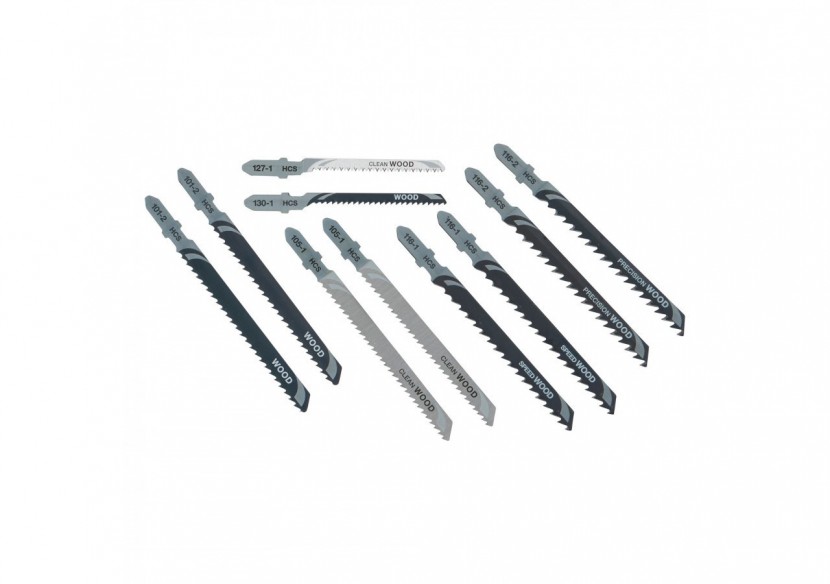 Coffret de 10 lames de scie sauteuse bois Attache en T - DT2290-QZ - Dewalt