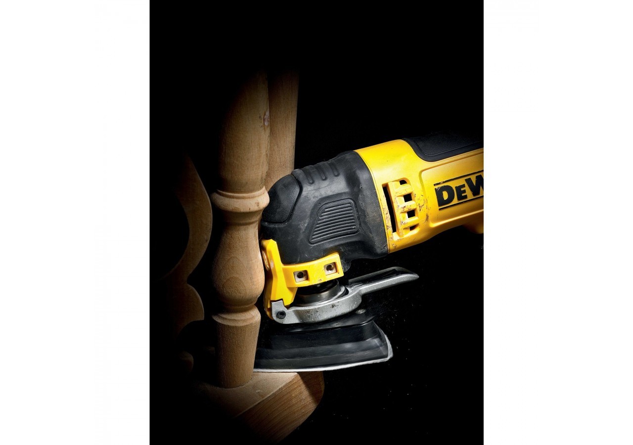 Coffret multicutter de 4 lames, 1 plateau de ponçage, 3 abrasifs, 1 adaptateur - DT20731-QZ - Dewalt