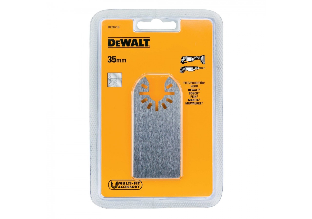 Spatule 35mm flexible pour racler pour multi-cutter - DT20716-QZ - Dewalt