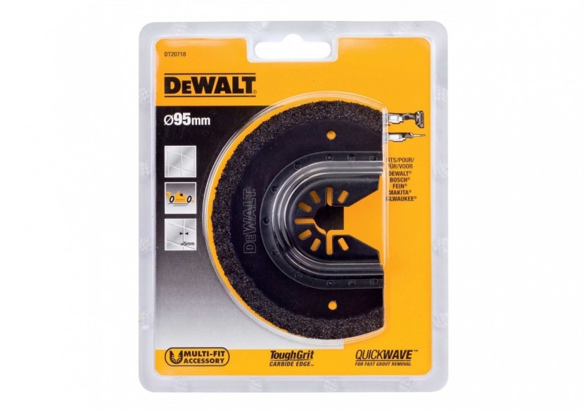 Lame Ø95mm rapide pour déjointer (5mm de largeur)pour multi-cutter - DT20718-QZ - Dewalt Lame Ø95mm rapide pour déjointer (5mm de largeur)pour multi-cutter - DT20718-QZ - Dewalt