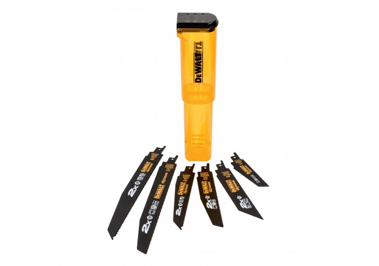 Coffret de 6 lames pour scie sabre - DT2440L-QZ - Dewalt