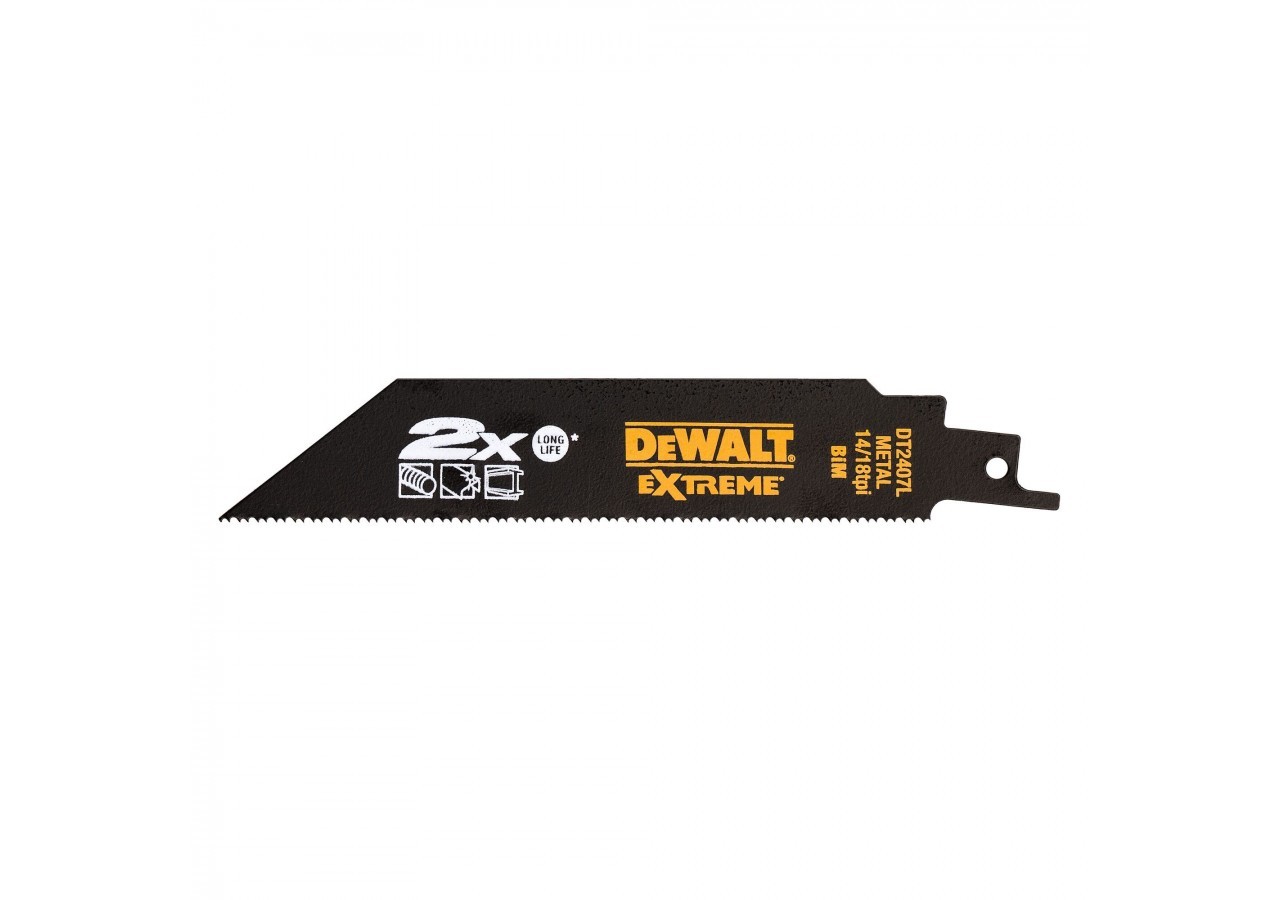 Coffret de 6 lames pour scie sabre - DT2440L-QZ - Dewalt