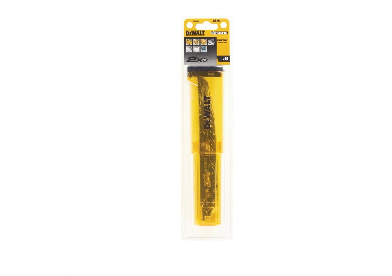 Coffret de 6 lames pour scie sabre - DT2440L-QZ - Dewalt