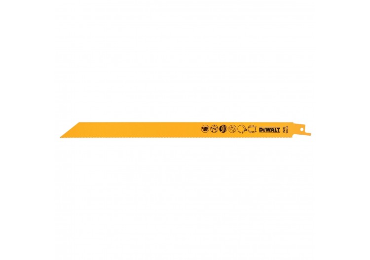 Lame de scie sabre BIM pour la coupe du bois avec métal 305mm - DT2355-QZ - Dewalt 2