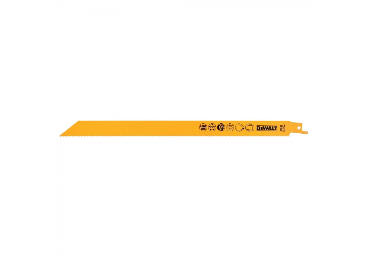 Lame de scie sabre BIM pour la coupe du bois avec métal 305mm - DT2355-QZ - Dewalt