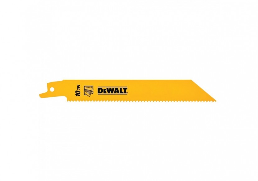 Lame de scie sabre BIM pour la coupe du bois avec métal 152mm - DT2345-QZ - Dewalt Lame de scie sabre BIM pour la coupe du bois avec métal 152mm - DT2345-QZ - Dewalt