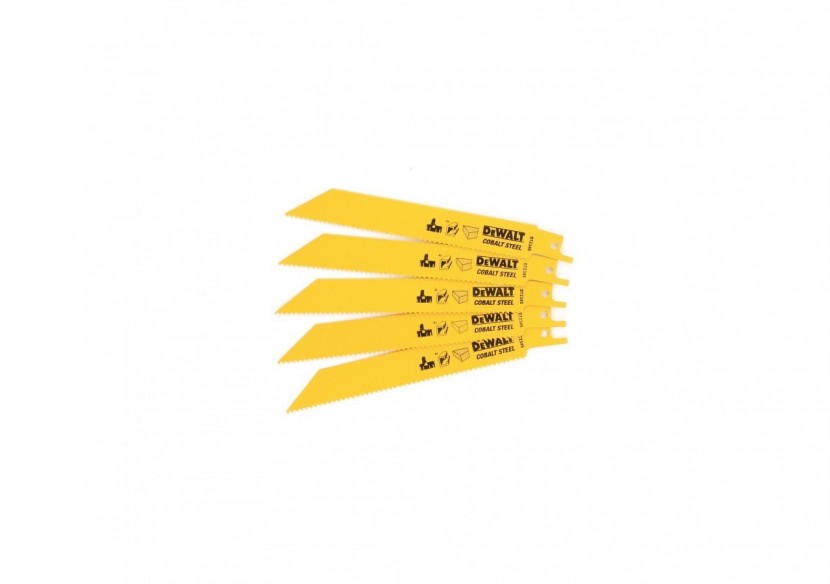 Lame de scie sabre BIM pour la coupe du bois avec métal 152mm - DT2345-QZ - Dewalt Lame de scie sabre BIM pour la coupe du bois avec métal 152mm - DT2345-QZ - Dewalt