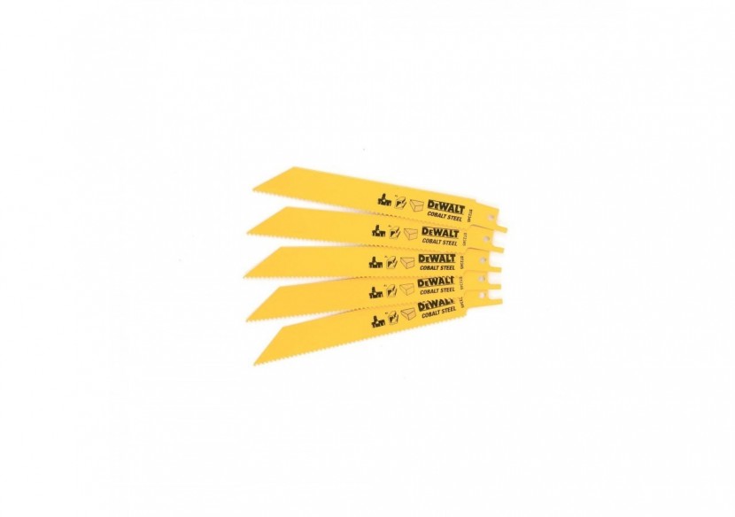 Lame de scie sabre BIM pour la coupe du bois avec métal 152mm - DT2345-QZ - Dewalt Lame de scie sabre BIM pour la coupe du bois avec métal 152mm - DT2345-QZ - Dewalt