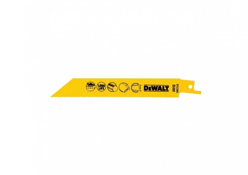 Lame De Scie Sabre Bim Pour La Coupe Du Métal 152mm Profondeur inférieur à 1,5mm - DT2385-QZ - Dewalt Lame De Scie Sabre Bim Pour La Coupe Du Métal 152mm Profondeur inférieur à 1,5mm - DT2385-QZ - Dewalt