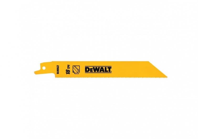 Lame De Scie Sabre Bim Pour La Coupe Du Métal 152mm Profondeur inférieur à 3mm - DT2384-QZ - Dewalt Lame De Scie Sabre Bim Pour La Coupe Du Métal 152mm Profondeur inférieur à 3mm - DT2384-QZ - Dewalt