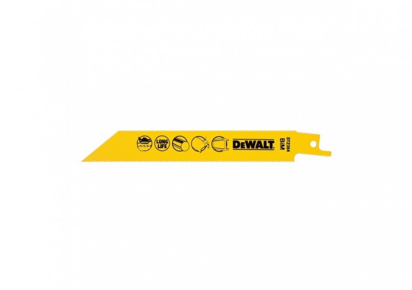 Lame De Scie Sabre Bim Pour La Coupe Du Métal 152mm Profondeur inférieur à 3mm - DT2384-QZ - Dewalt Lame De Scie Sabre Bim Pour La Coupe Du Métal 152mm Profondeur inférieur à 3mm - DT2384-QZ - Dewalt