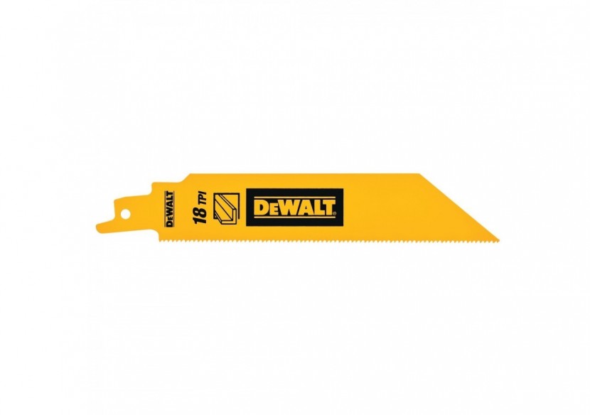Lame de scie sabre HCS Progressor pour la coupe du métal 150mm - DT2404-QZ - Dewalt Lame de scie sabre HCS Progressor pour la coupe du métal 150mm - DT2404-QZ - Dewalt