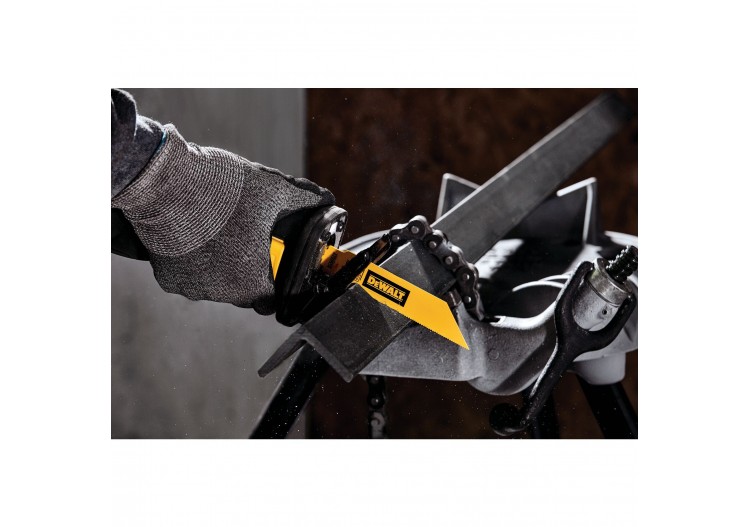 Lame de scie sabre HCS Progressor pour la coupe du métal 150mm - DT2404-QZ - Dewalt 2