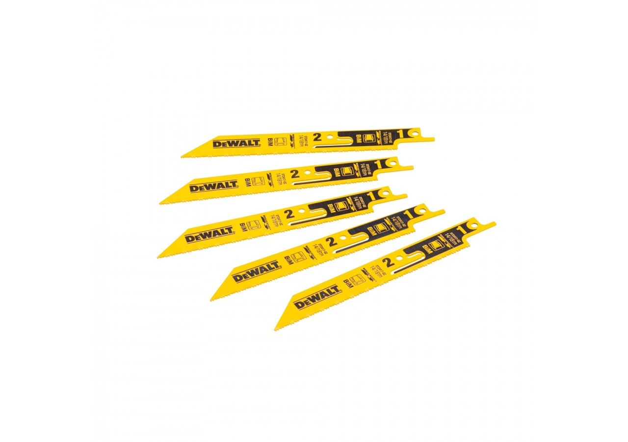 Lame de scie sabre sécable BIM pour la coupe du métal 152mm - DT2417-QZ - Dewalt
